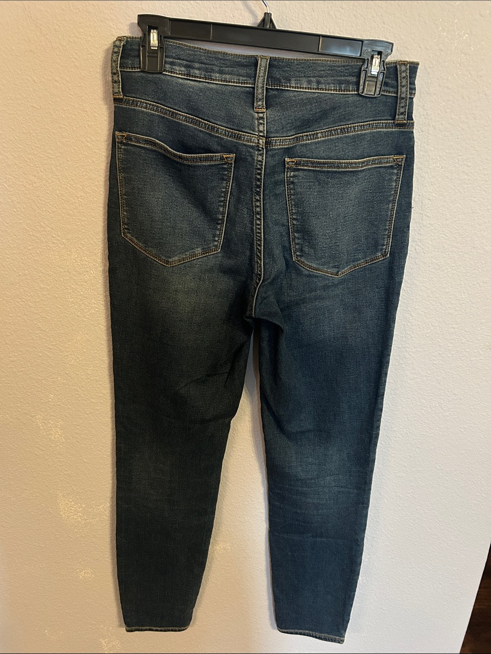J. Crew Women 10” High Rise Skinny Dark Wash Denim Jeans Size 27 - Picture 5 of 7